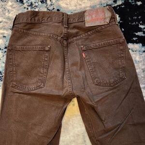 Brown Levi's 502 32x34